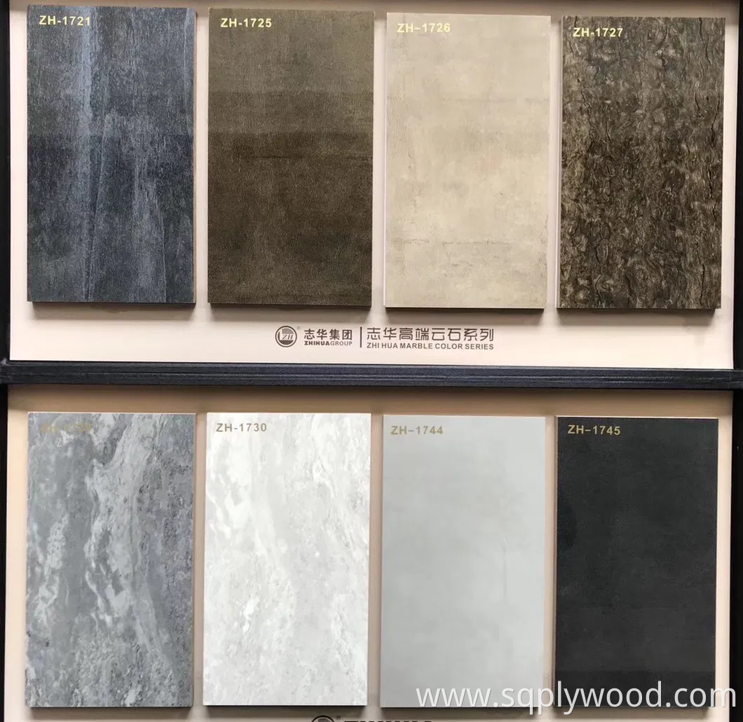 Zhihua UV Gloss MDF Board New Marble Colors of 2023
